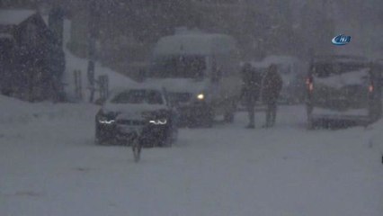 Uludağ'da Kar Fırtınası ve Yoğun Sis