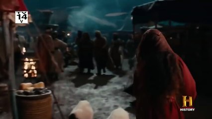 Bjorn and King Harald Attacks Spain City - Vikings S04E16