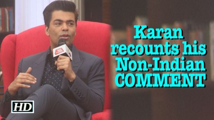 Karan Johar recounts his ‘Non-Indian’ COMMENT in Davos