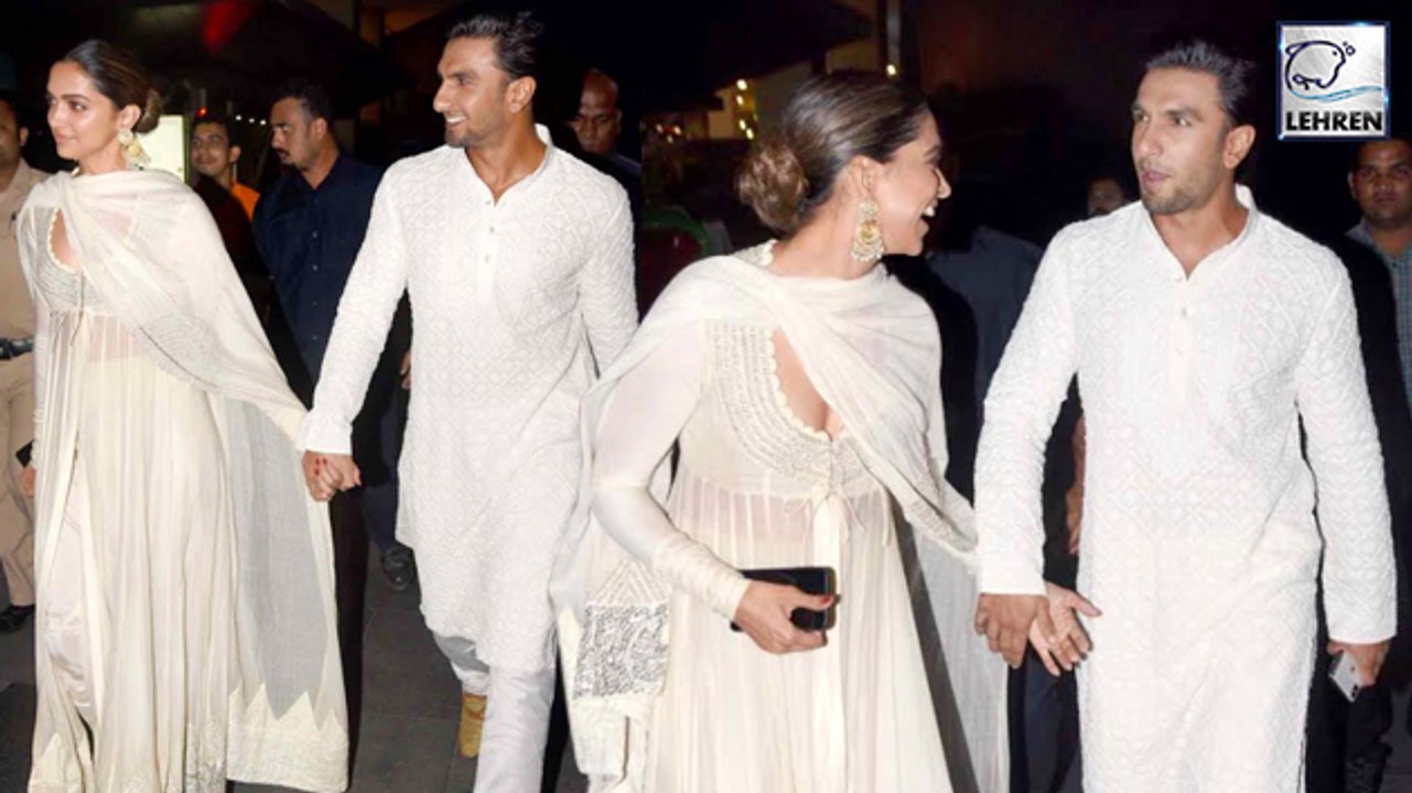 Ranveer Singh Deepika Padukone Teases Karni Sena Walks Hand In Hand