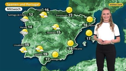 Das Wetter in Europa am 24. Januar 2018