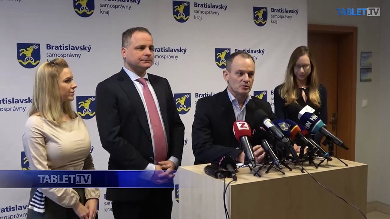 ZÁZNAM: Tlačová konferencia predsedu BSK Juraja Drobu