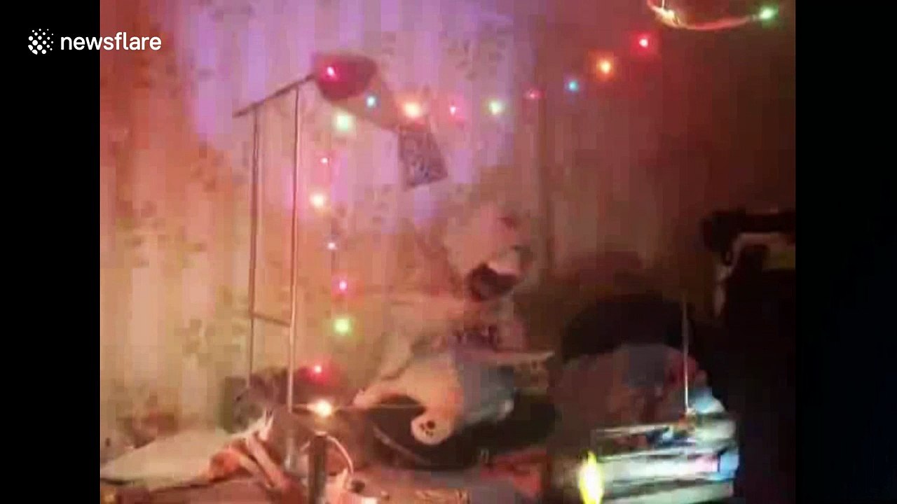 Chinese music student raps lesson notes in dorm ahead of exam