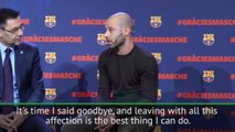 Tearful Mascherano doesn't want to wake up from Barcelona dream