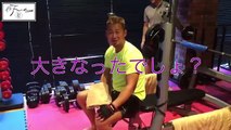 中田翔選手 ベンチプレス
