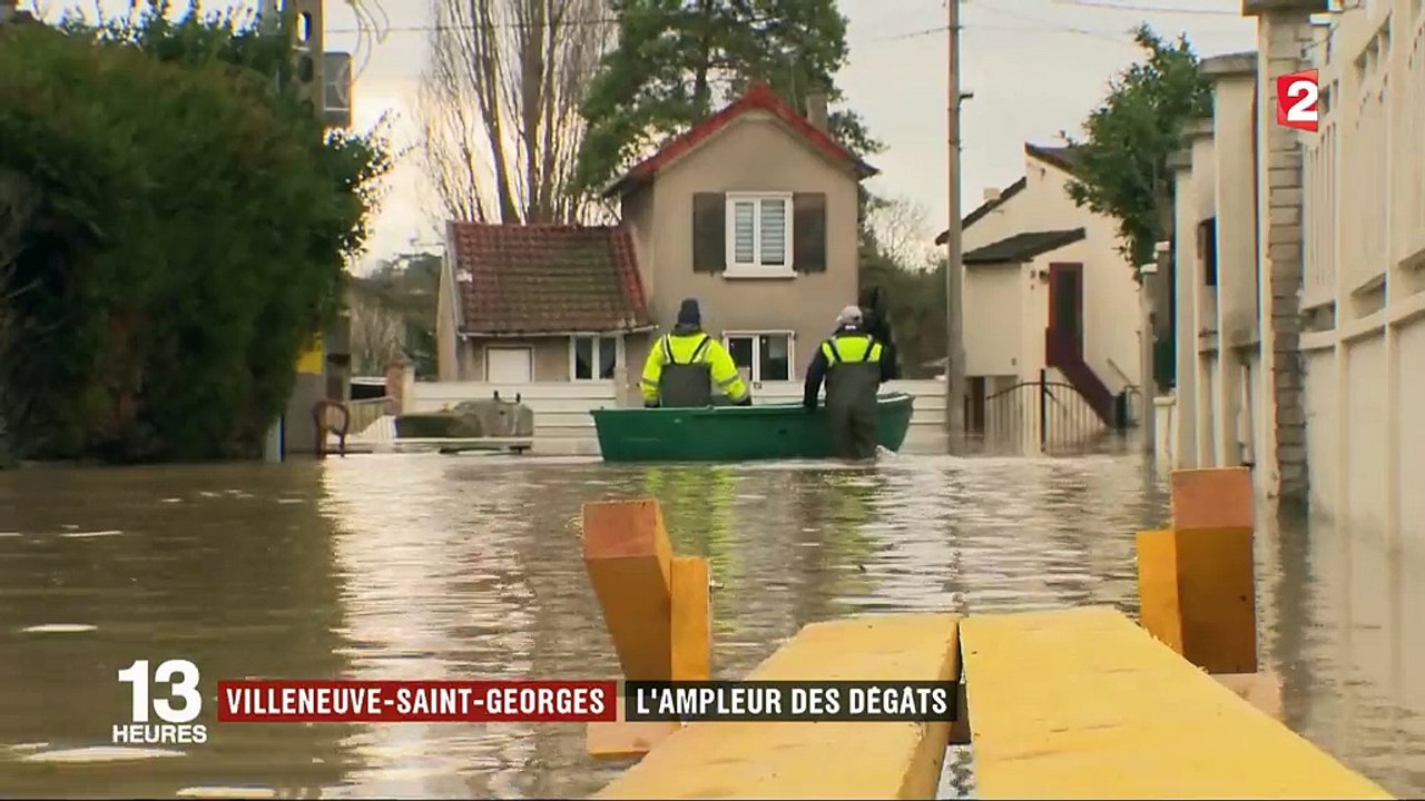 Inondations dans le Val-de-Marne : l'ampleur des dégâts à Villeneuve-Saint-Georges