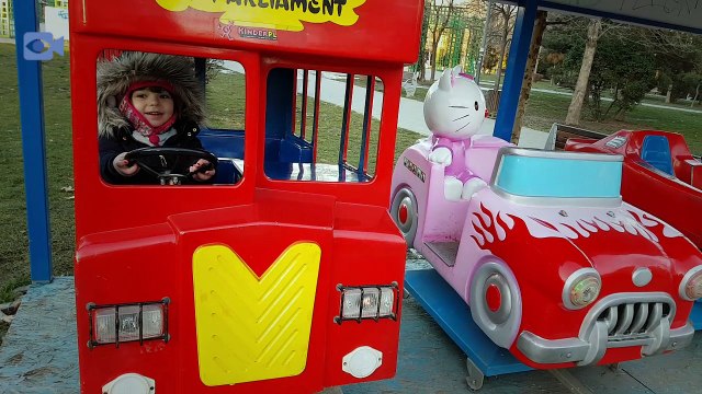 The Wheels On The Bus Go Round And Round Fun Outdoor Playground for Kids