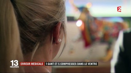 Erreur médicale : un gant et cinq compresses dans le ventre