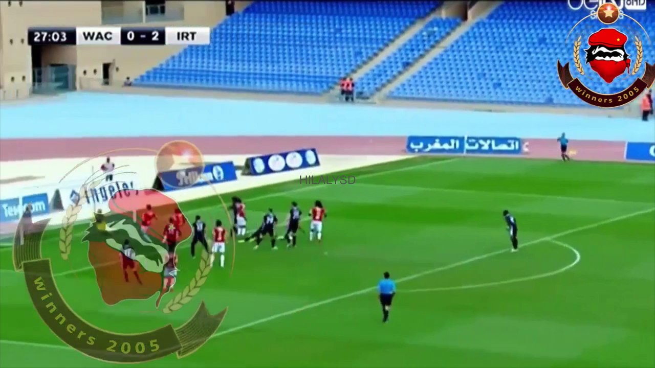 بعض مباريات اشرف بنشرقي مع الوداد في الدوري المغربي 2016-2017
