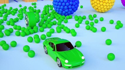 Colors for Children to Learn With Car #h Learn Colors with Ball for Kids - YouTube