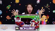 [샤라라의 토이스타] 터닝메카드 메가드래곤과 함께하는 피카츄 라바 장난감 놀이 Turning Mecard Megadragon Pikachu Larva