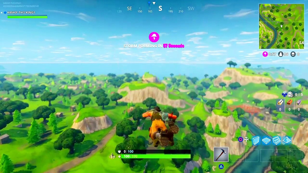 Fortnite Battle Royale - playing like a ninja