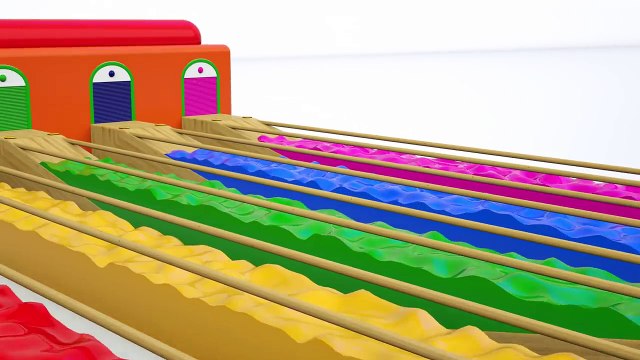 Colors for Children to Learn with Street Vehicles #h Learn Colors with Car Parking Water Toys