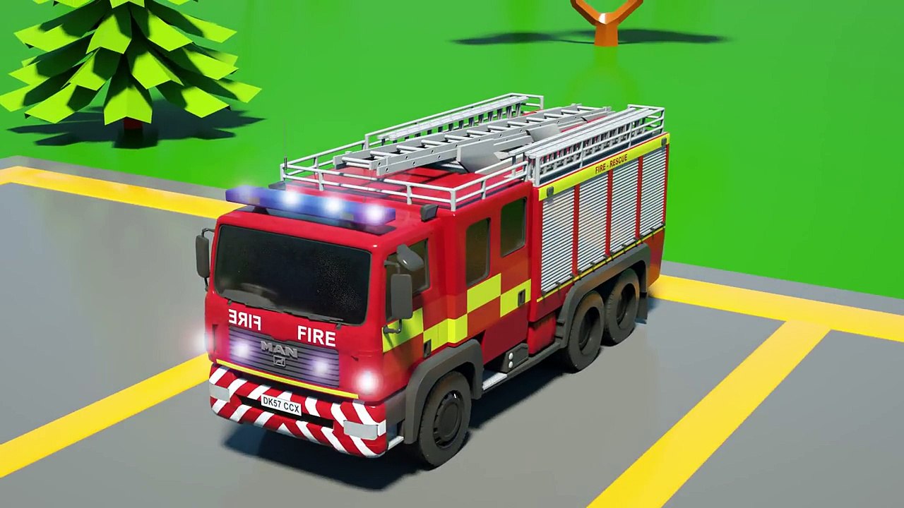 Colors for Children to Learn with Truck Transporter #h Learn Colors with Street Vehicles