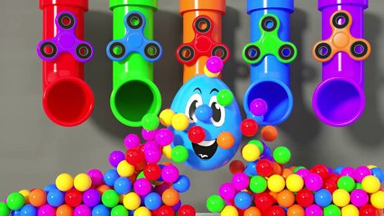 Learn Colors with Street Vehicles for Children #h Learn Colors with Pipe Water for Kids