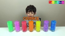 Learn Colors with Orbeez for Children, Toddlers and Babies - Fun Kids Colours Learning Activity