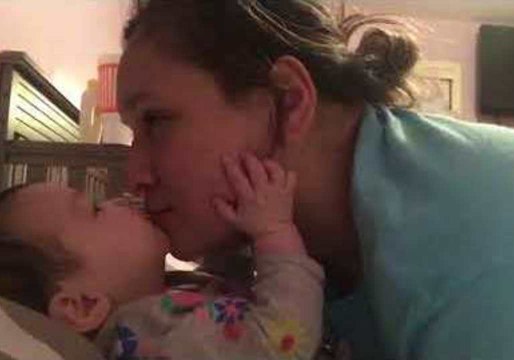 Adorable 4-Month-Old Says First Word in Front of Mother