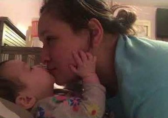 Adorable 4-Month-Old Says First Word in Front of Mother