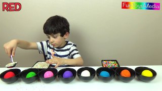 Learn Colors with Play Doh Ice Cream for Children