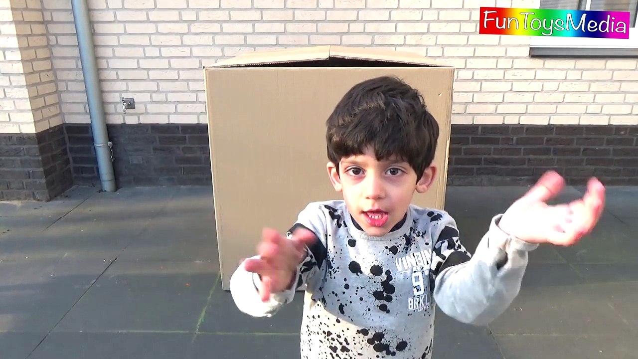 Learn English for Children, Toddlers and Babies - Learning Prepositions with The Box for Kids