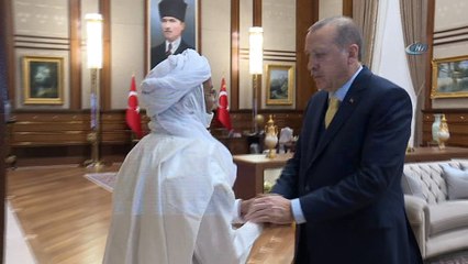 Cumhurbaşkanı Erdoğan, Nijer Başbakanını kabul etti