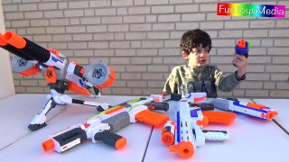 Learn Sizes with Nerf Toys for Children and Toddlers
