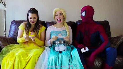 Download Video: Frozen Elsa SHOPPING ADDICT w Spiderman Catwoman Belle Challenge Fun Superhero in real life (2) | Superheroes | Spiderman | Superman | Frozen Elsa | Joker