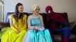 Frozen Elsa SHOPPING ADDICT w Spiderman Catwoman Belle Challenge Fun Superhero in real life | Superheroes | Spiderman | Superman | Frozen Elsa | Joker