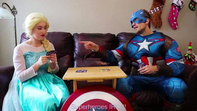 Frozen Elsa WHEELCHAIR ACCIDENT broken leg w Spiderman Joker Fun Superhero Movie in real life IRL | Superheroes | Spiderman | Superman | Frozen Elsa | Joker