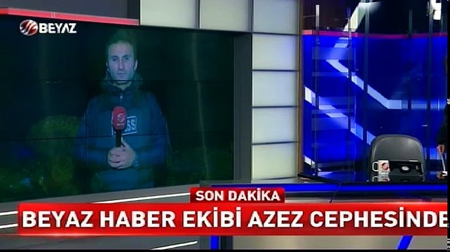 Beyaz Haber ekibi Azez cephesinde