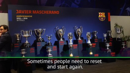 I need to leave Barcelona to refresh my desire - Mascherano