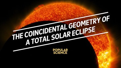 The Coincidental Geometry of a Total Solar Eclipse