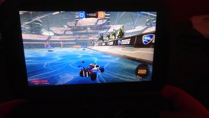 Rocket League on the GPD Win handheld gameplay