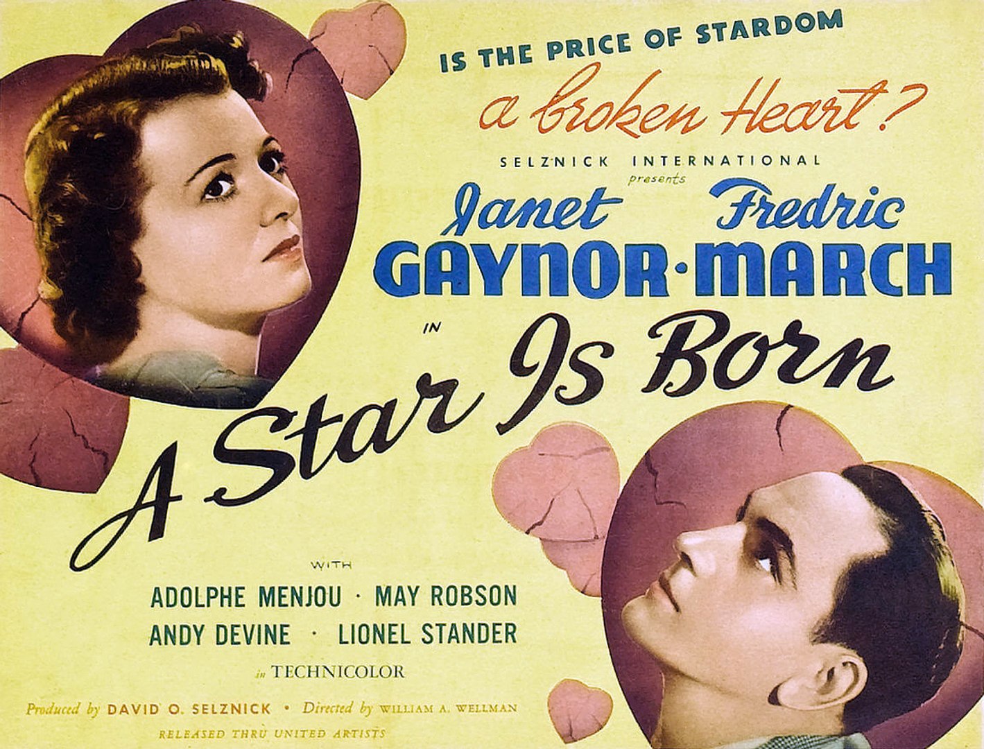 A Star is Born (1937) Director: William A. Wellman Producer:David O.  Selznick - video Dailymotion
