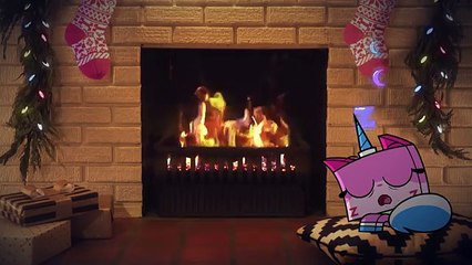 Unikitty | One Hour of Relaxing Yule Log | Cartoon Network