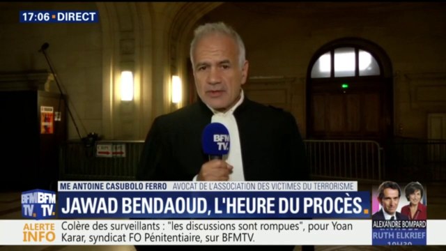 Jawad Bendaoud est très calme, posé, attentif , rapporte un avocat des parties civiles