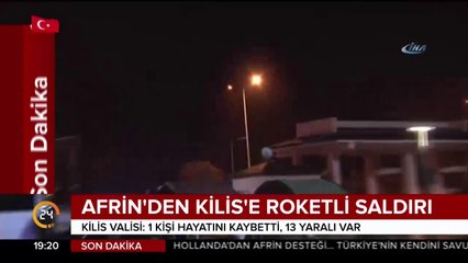 Kilis'e roketli saldırı