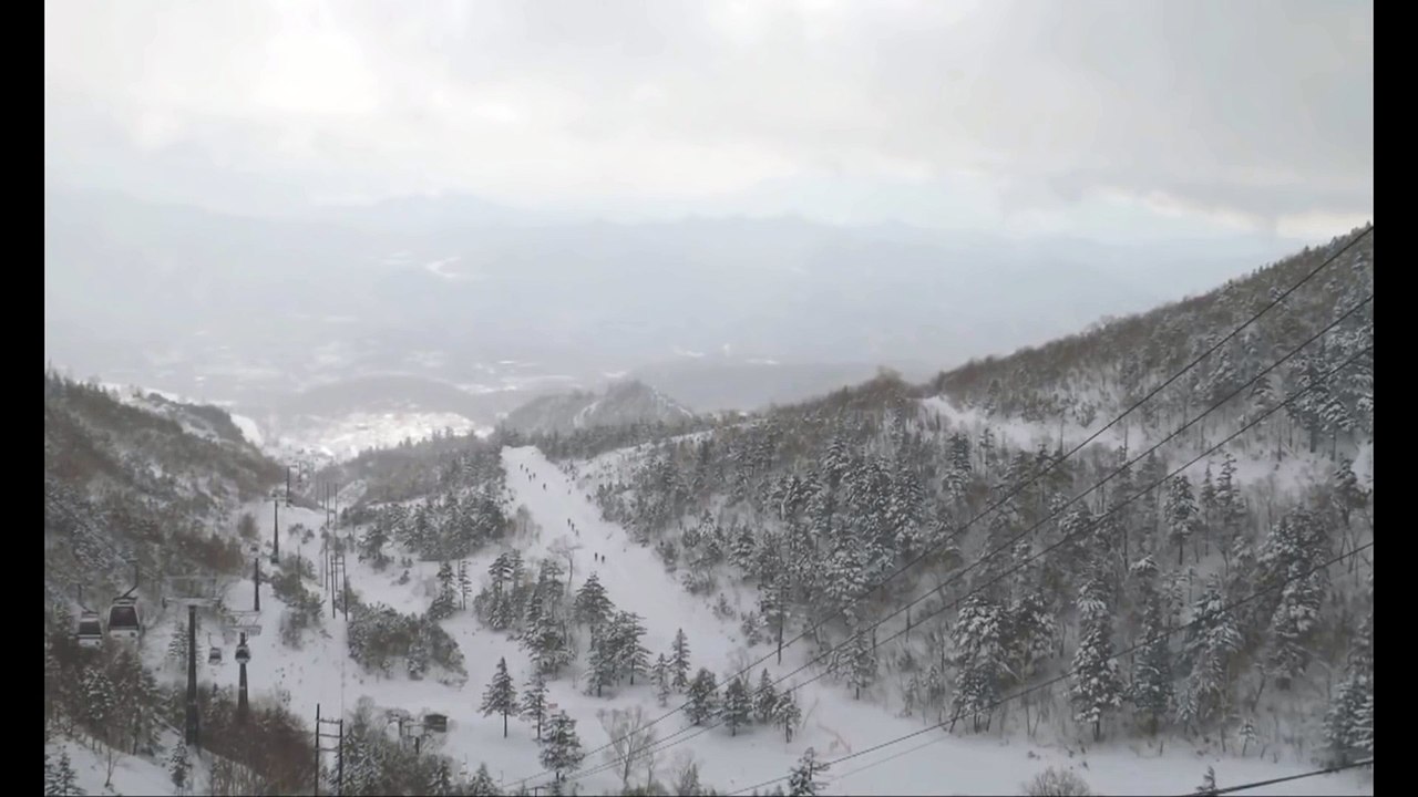 草津白根山、噴火の瞬間