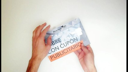Brochure About Advertising Coupon