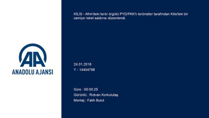 PYD/PKK'dan Kilis'e roketli saldırı (1) - KİLİS