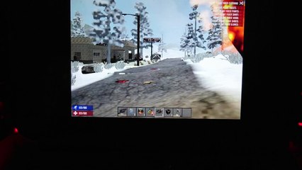 7 Days to Die on the GPD Win handheld Gameplay