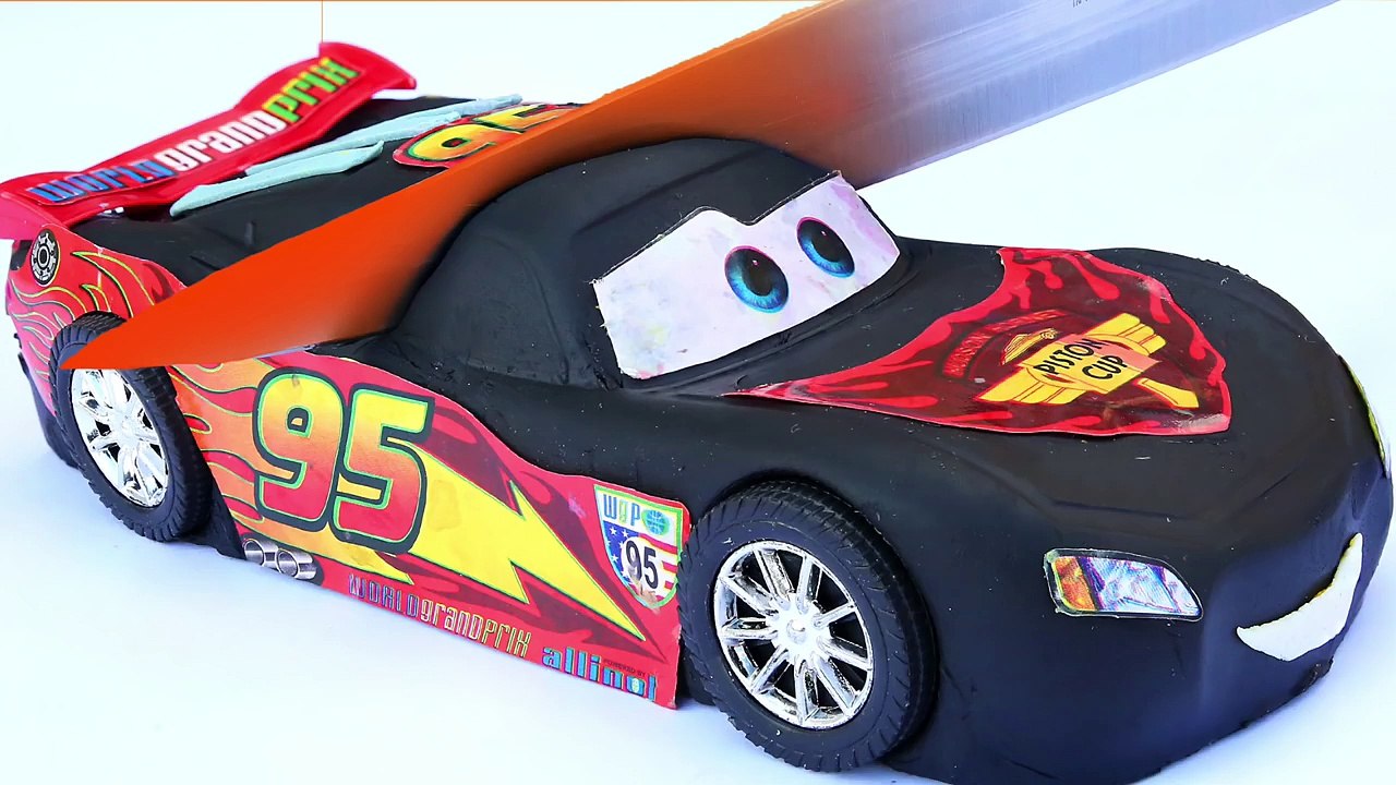 DIY Black Lightning McQueen Play Doh Cars New Movie Teaser Disney Pixar