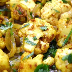 CURRY ROASTED CAULIFLOWER