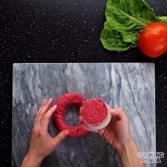 Egg-Stuffed Hamburger