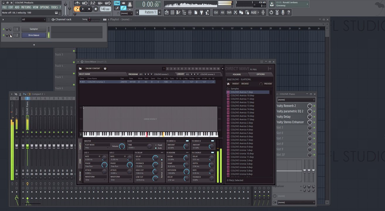 COLOVE - SLATEON REV 2 (Presets for DirectWave)