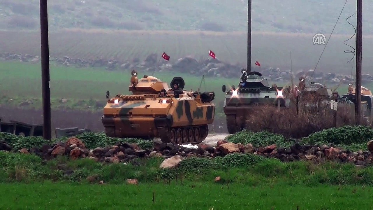 Zeytin Dalı Harekatı - Afrin'e tank ve zırhlı personel taşıyıcı sevkıyatı sürüyor (2) - HATAY