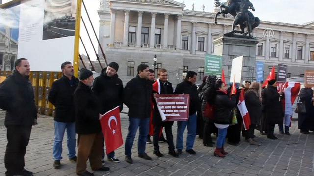 (UETD) Avusturya şubesinden 'Zeytin Dalı Harekatı'na destek - VİYANA
