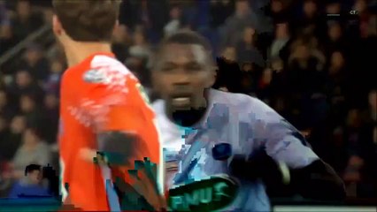 2-1 Abdoul Camara Penalty Goal France  Coupe de France  Round 10 - 24.01.2018 PSG 2-1 Guingamp