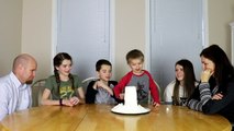 Family Flour Tower Challenge / That YouTub3 Family