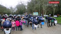 Zoo de Pont-Scorff. 80 participants au flash-mob